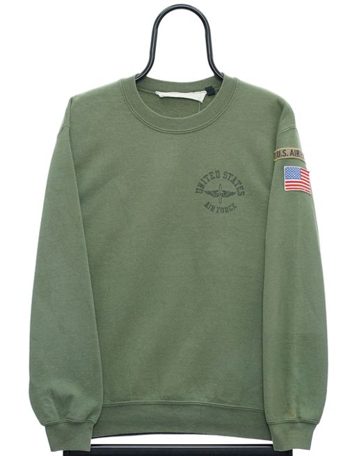 Vintage united states size S sweatshirt in dark green