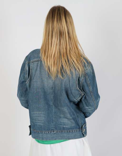 Vintage Urban Jeans L denim jacket in blue, 2 of 4