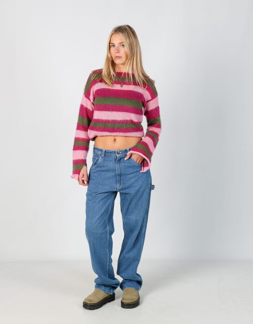 Vintage USA 33x34 denim carpenter jeans in blue