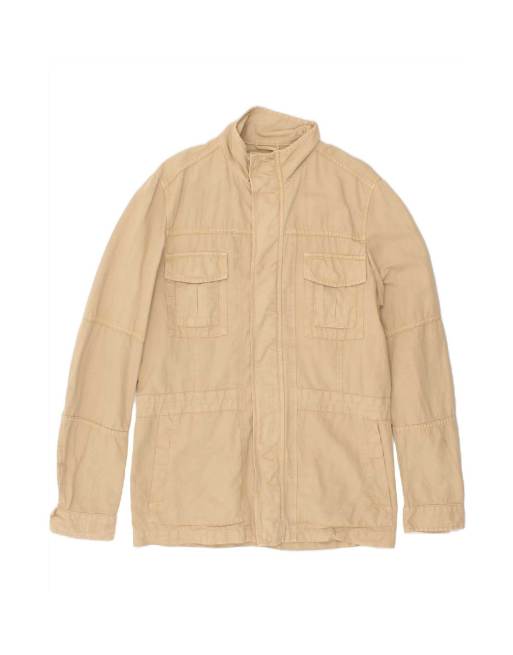 Vintage Utility Jacket It 50 Large In Beige