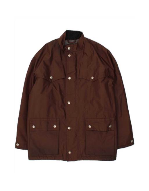 Vintage Utility Jacket It 50 Large In Brown