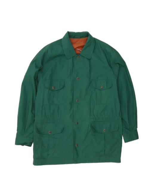 Vintage Utility Jacket UK 40 Large In Green