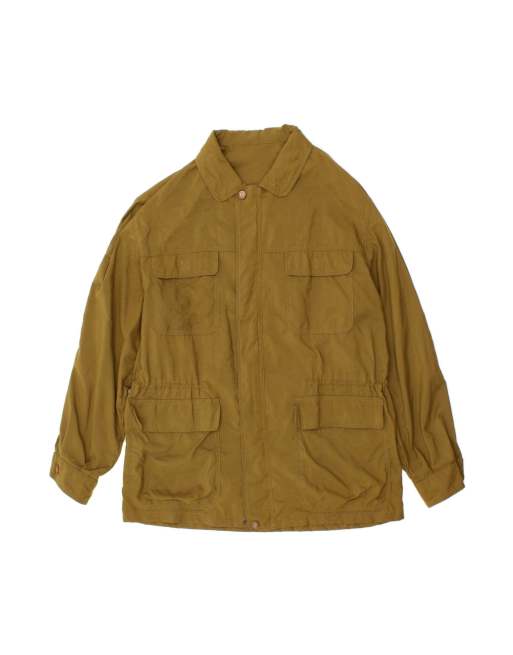Vintage Utility Jacket UK 42 XL In Khaki