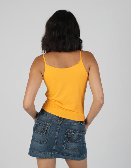 Vintage Vajolet S cami in orange, 2 of 4