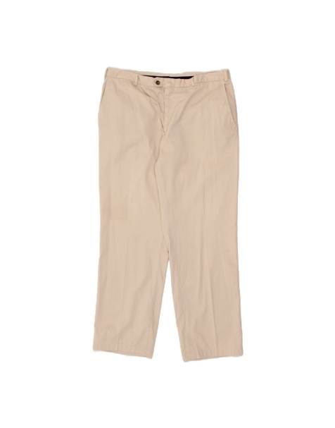 Vintage Valentino Chino Trousers It 56 3XL W36 L30 In Beige - view 1