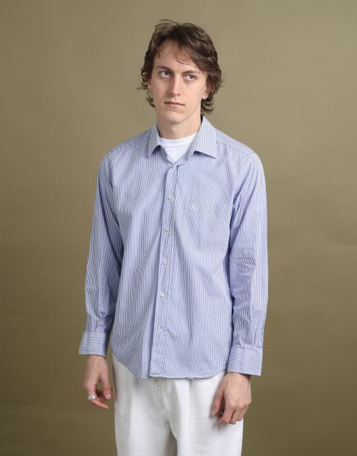 Vintage Valentino Dress Shirt size M in Blue, 1 of 4