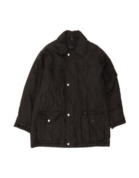 Vintage Valentino Jeans Windbreaker Jacket UK 42 XL In Black - view 1