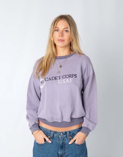 Vintage Valentino S Sweatshirt Lilac Purple - view 1