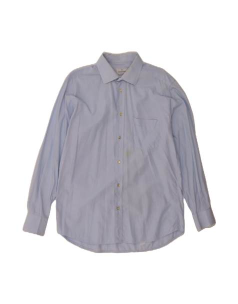 Vintage Valentino Shirt Size 41 16 Large In Blue - view 1