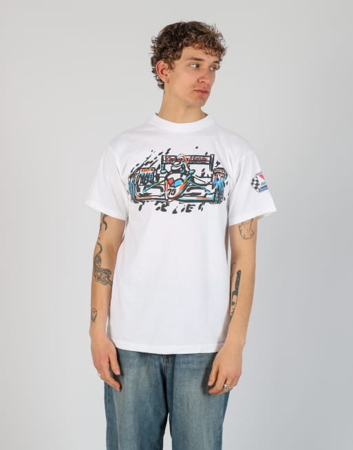 Vintage Valvoline l t-shirt in white
