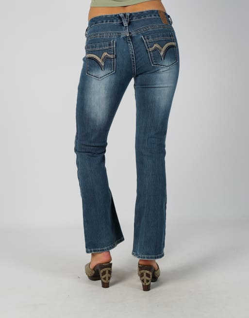 Vintage Vanity S bootcut jeans in blue, 4 of 4
