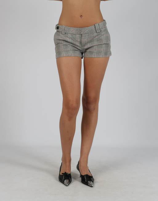 Vintage Vans S woven shorts in grey, 2 of 4