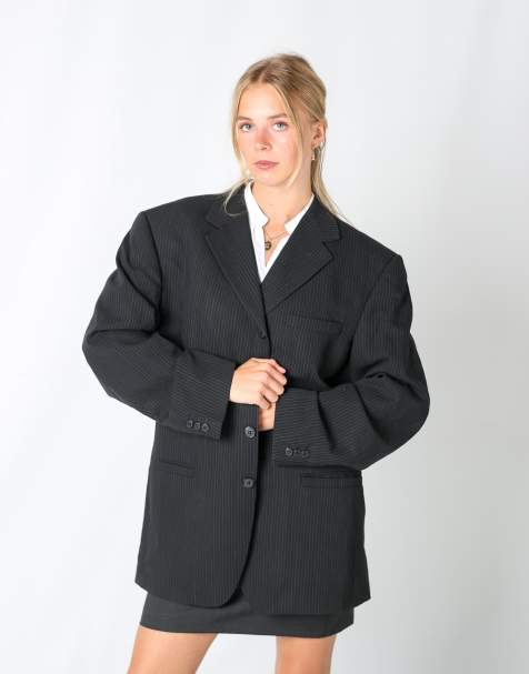 Vintage Versace L blazer in black - view 1