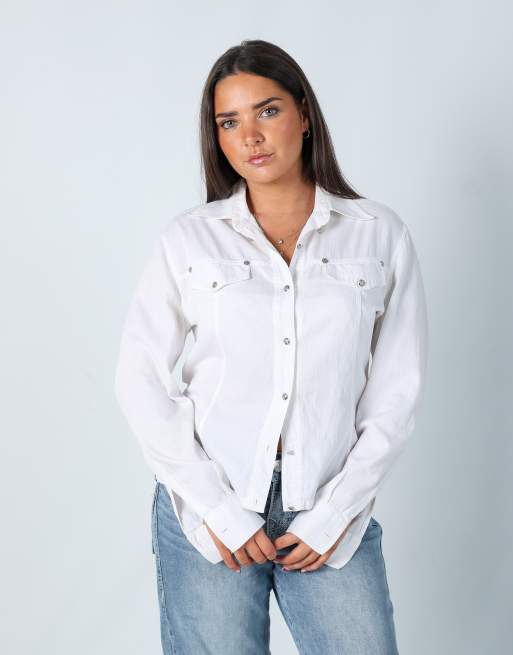 Vintage Versace M shirt in white