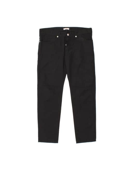 Vintage Versace Slim Casual Trousers It 46 Large W32 L26 In Black