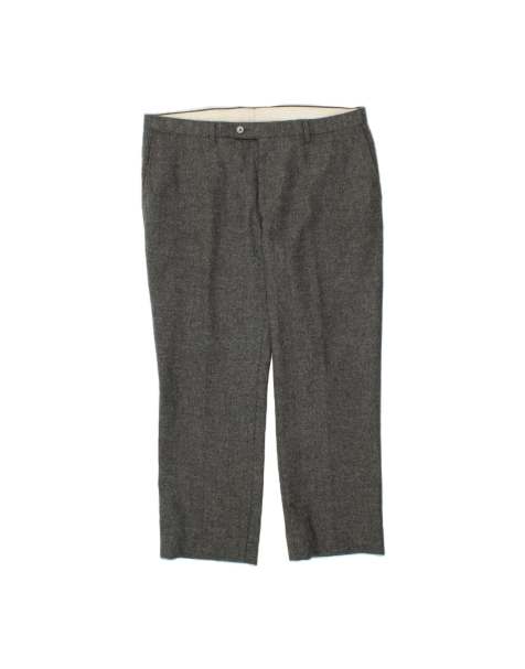 Vintage Versace Straight Casual Trousers It 56 3XL W38 L27 In Grey - view 1