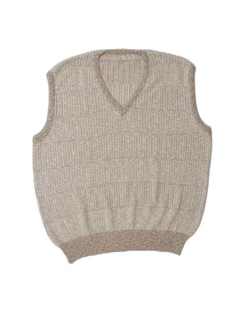 Vintage Vest Tank Top It 50 Medium In Grey Striped - view 1