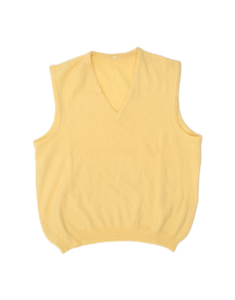 Vintage Vest Tank Top It 50 XL In Yellow - view 1