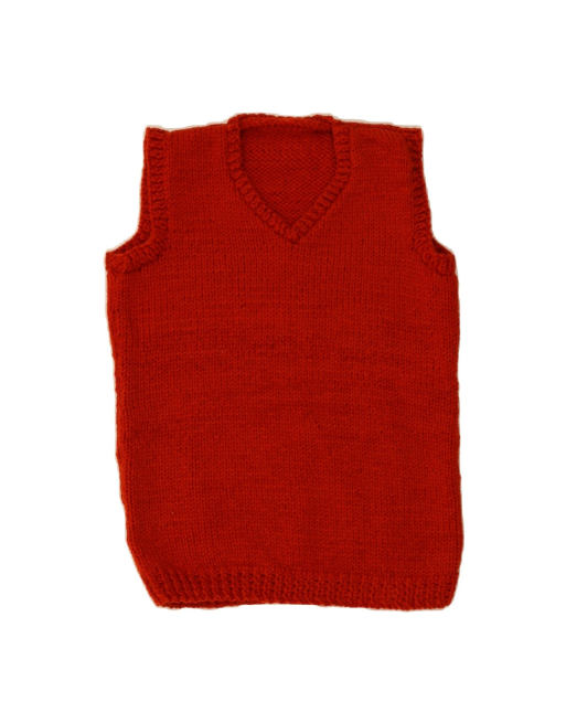 Vintage Vest Tank Top UK 14 Medium In Red