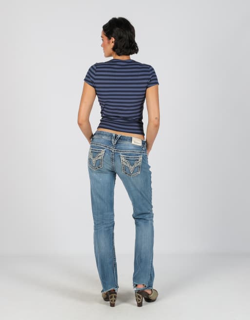 Vintage Vigoss M bootcut jeans in blue, 3 of 4