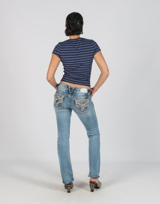 Vintage Vigoss M bootcut jeans in blue, 3 of 4