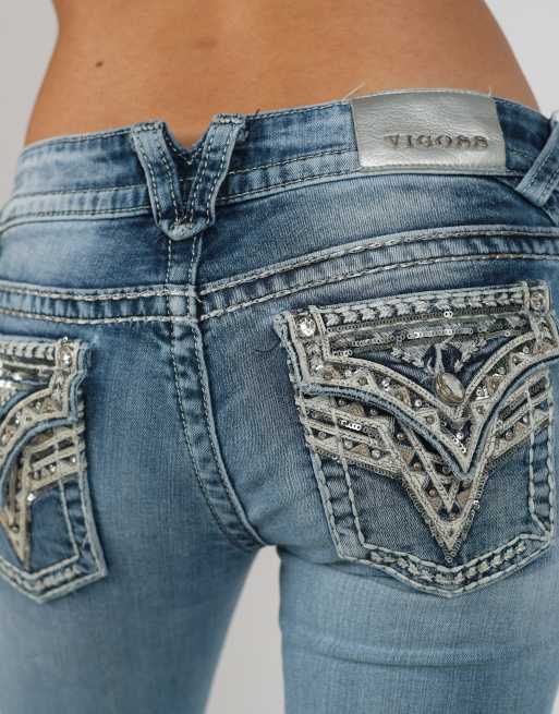 Vintage Vigoss M bootcut jeans in blue, 4 of 4