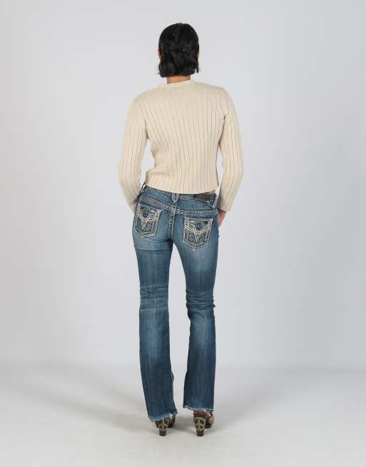 Vintage Vigoss S bootcut jeans in blue, 3 of 4