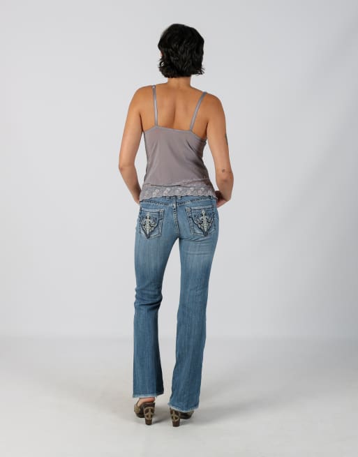 Vintage Vigoss S bootcut jeans in blue, 3 of 4