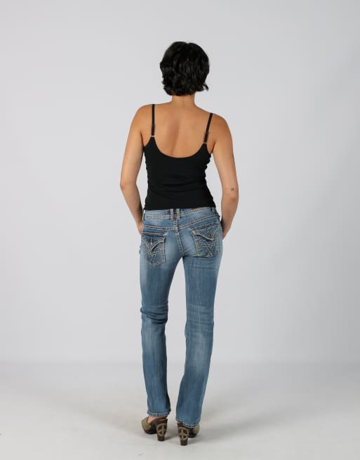 Vintage Vigoss S bootcut jeans in blue, 3 of 4