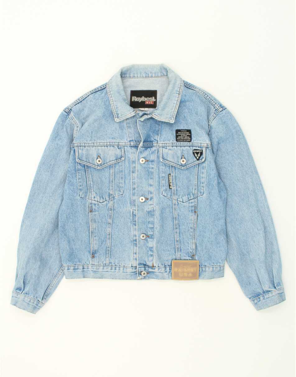 Vintage Vintage Size L Denim Jacket in Blue