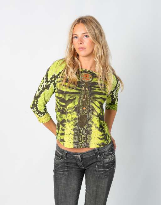 Vintage Volpato M cami in light green