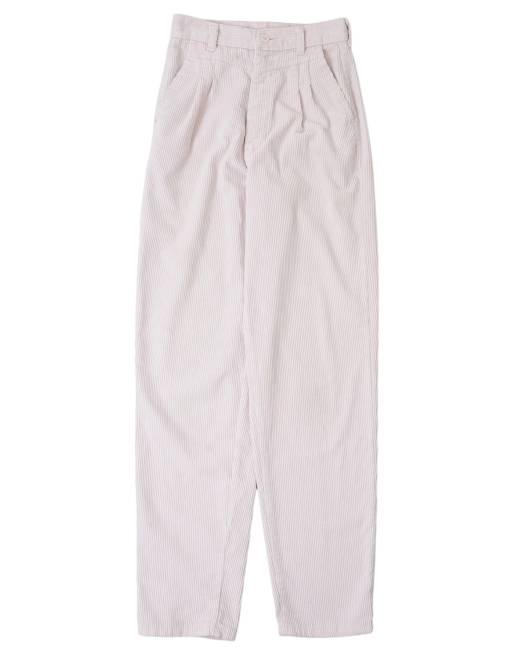 Vintage W24 L31 corduroy trousers in baby pink