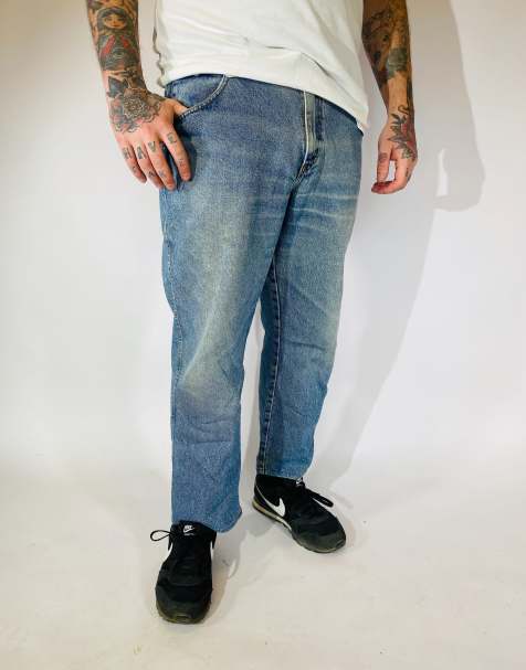 Vintage W36 L32 wrangler Jeans In Blue - view 1