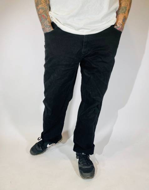 Vintage W38 L32 Wrangler OHIO Jeans In Black - view 1