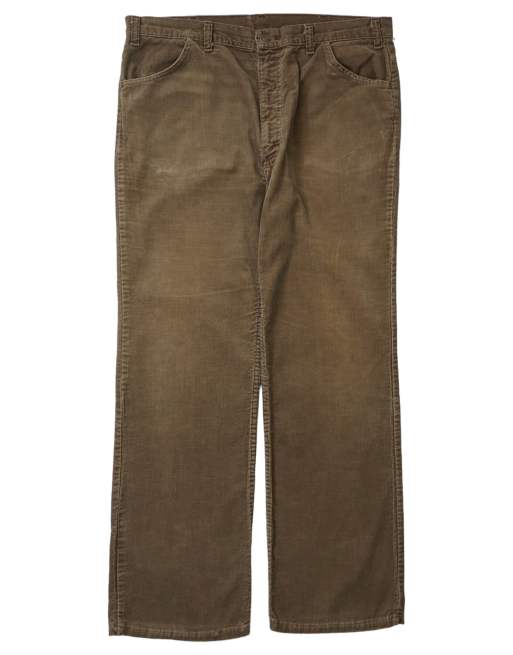 Vintage W38 L33 corduroy trousers in brown