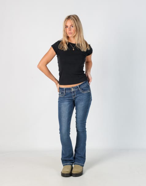 Vintage Wallflower 29x32 denim jeans in blue - view 1