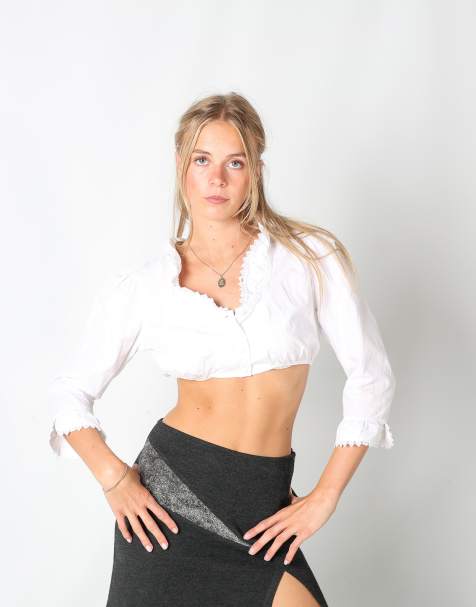 Vintage Wallmann XS shirt in white - view 1