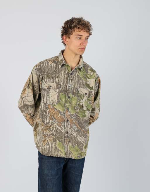 Vintage Walls xl long sleeve shirt in dark green, 2 of 4