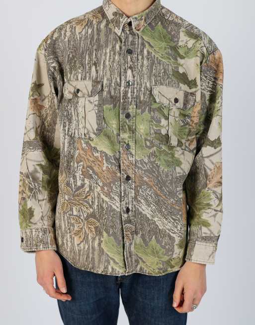Vintage Walls xl long sleeve shirt in dark green, 4 of 4