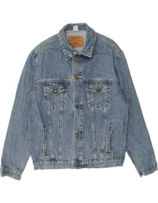 Vintage Wampum Size M Denim Jacket in Blue