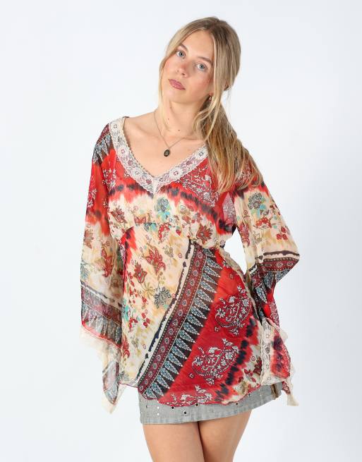 Vintage Wan Li M Cami Red