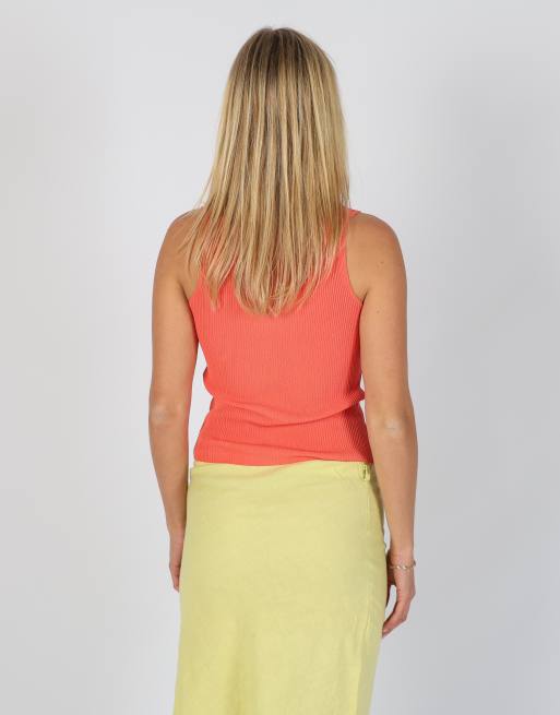 Vintage Wan Li S cami in coral, 2 of 4
