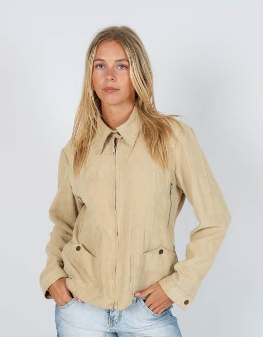 Vintage Wan Li S light jacket in tan