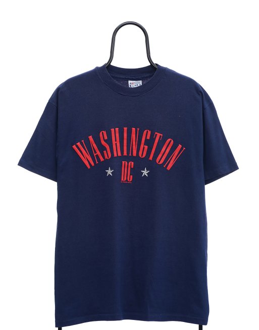 Vintage Washington DC size L tshirt in navy