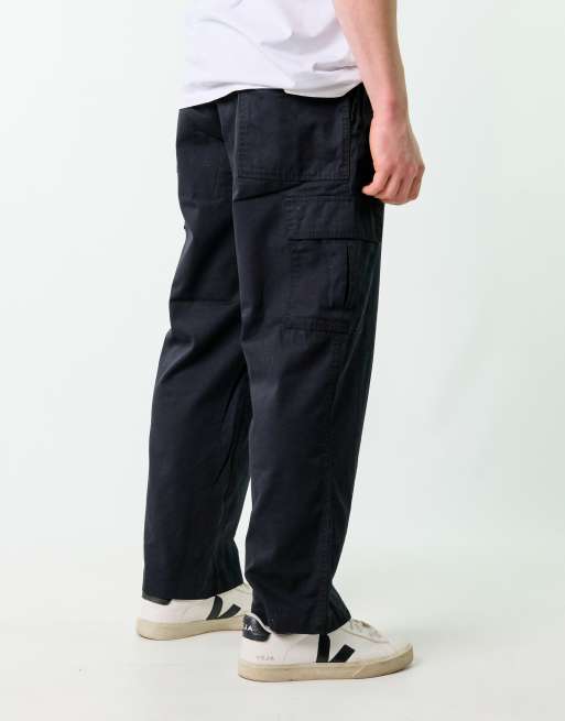 Vintage Wearguard 32x30 Woven Cargo Pants Black