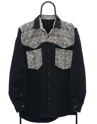 Vintage western size L shirt in black