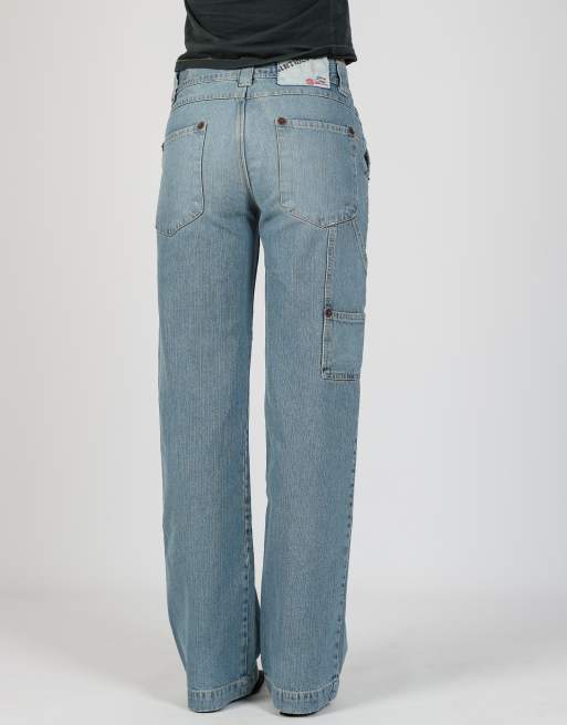 Vintage Wild Indigo S straight jeans in light blue, 2 of 4