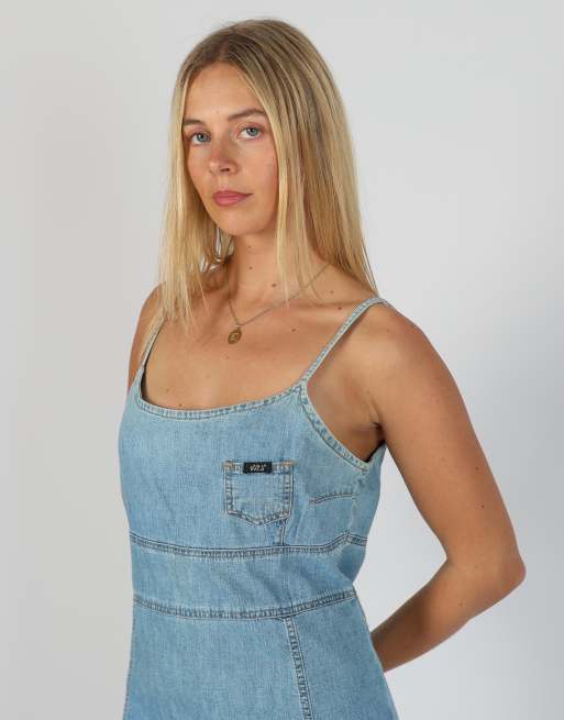 Vintage Wild Jeans M denim midi dress in light blue, 2 of 4