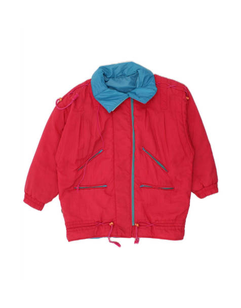 Vintage Windbreaker Jacket EU 44 XL In Red - view 1