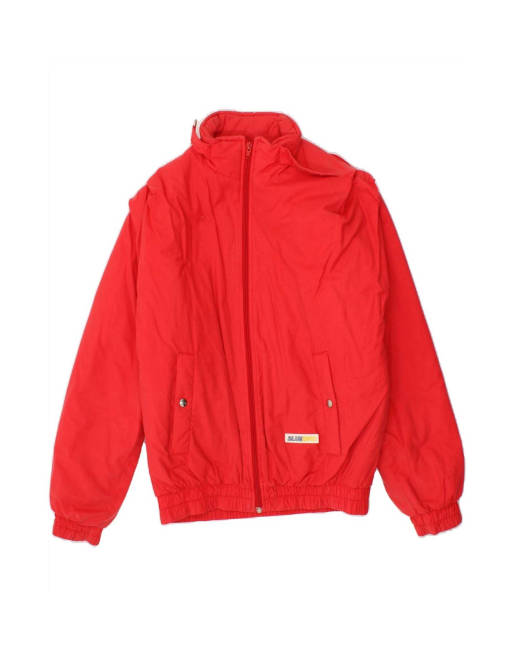 Vintage Windbreaker Jacket EU 44 XL In Red